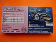 Werbung Yogurette Schokolade Motiv / 2021 - Top Sport Prämien Gewinne !
