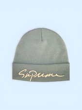 Vintage script supreme beanie - vintage,
