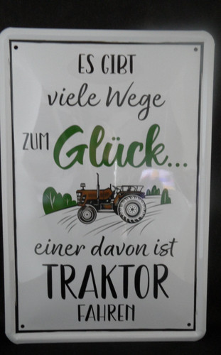 Blechschild gibt viele - *'es,