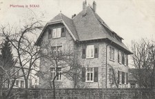 AK Pfarrhaus in Sexau von 1916