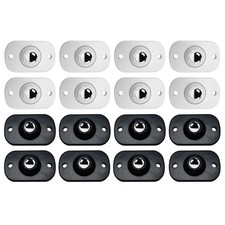 16 Stück Haftrollen glatt