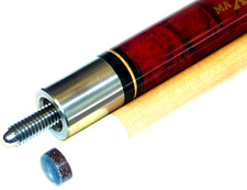 ADAM Billard Queue 1992 Rot Serie Maxton hochwertiger Shaft obere Mittelklasse.