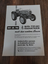 Original Prospekt MAN Typ 4 K1