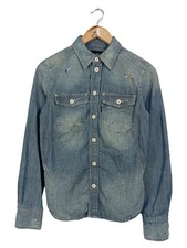 G-STAR RAW Jeansjacke Damen Gr. 36/S Blau Casual Denim Jacke