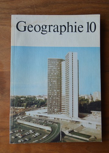 Ddr lehrbuch georaphie - ddr, klasse