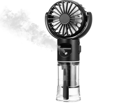 Portable handheld fan with - handheld,