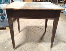 antik Käsetisch Butter Käse Tisch Käserei Biedermeier 1830 Küchentisch Bierlasur