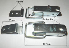 Spannverschluss No.12  Stahl verz. Kistenverschluss Verschluss Kofferverschluss