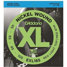 Saiten E-Bass D'Addario EXL165