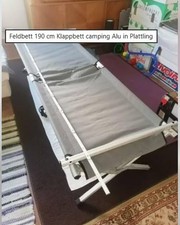 Feldbett 190 cm Klappbett