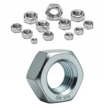 Sechskantmuttern DIN 934 Stahl
