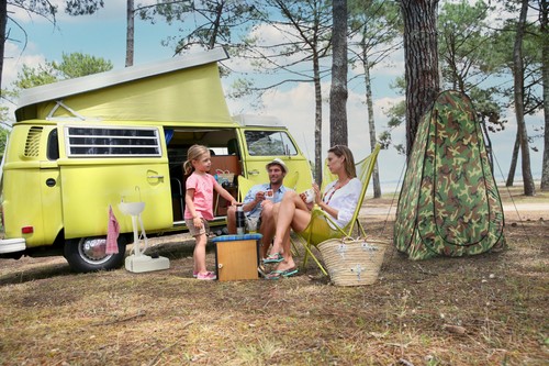 Stabile camping toilette - toilette, mit
