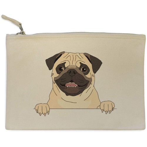 Canvas clutch - canvas, /