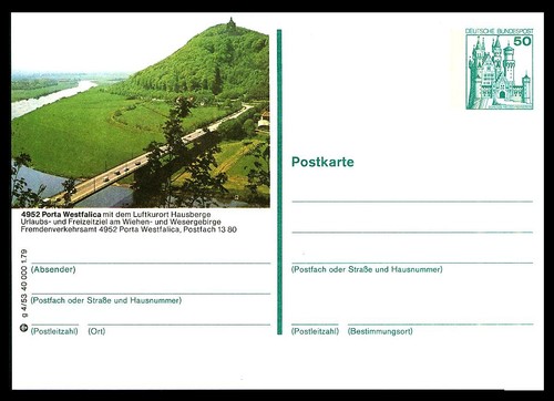 Bildpostkarte porta - bildpostkarte, **
