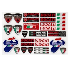 Motorrad Aufkleber Ducati