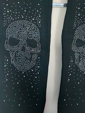 🔥Damen Thermo Leggings Warm Weich Blickdicht Winter Leggins Innenfleece Skull