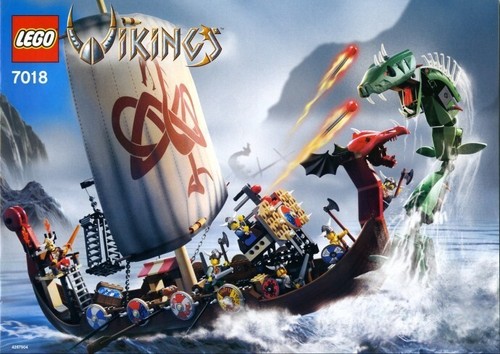 Lego vikings 7018 - lego,