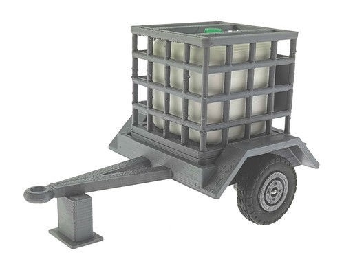 Ibc tank anhänger für - tank, siku