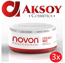 ( 37,56€ / 1L ) 3 x Novon Professional Cream Wax 150ml, Haarwax in Creme Form