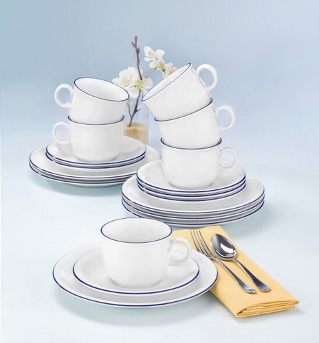 Blaurand kaffeeservice 18 - blaurand,,