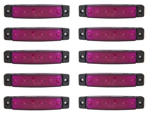 10x lila 24v led - lila,