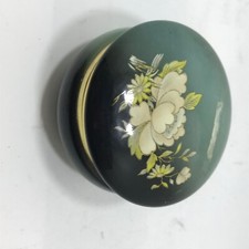 Marmor NATURSTEIN SCHMUCKSCHATULLE Deckeldose  Vintage  Deko ausruria