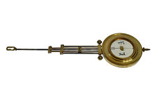 Altes Uhrenpendel Email RA Pendel f Wanduhr Regulator Uhrwerk clock