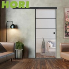 Hori glasschiebetür aus esg - glasschiebetür,