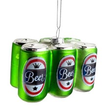 Baumschmuck Bier Six Pack -