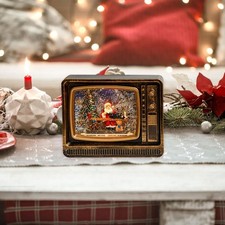 Weihnachtsspieluhr mit Licht