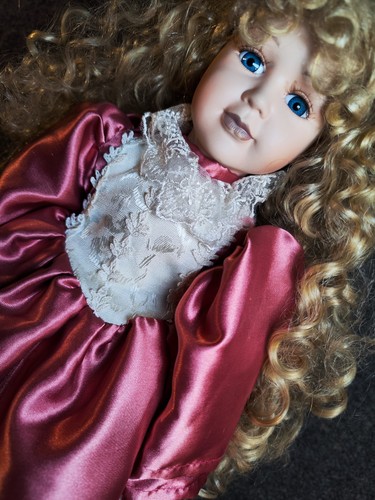 Porzellanpuppe marianne cm - 45,