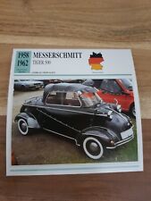 Messerschmitt Tiger 500   - Geschichte & Technische Daten -  Karte