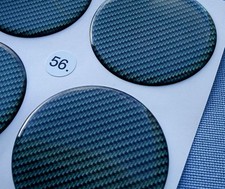 4 Carbon Lock Embleme für