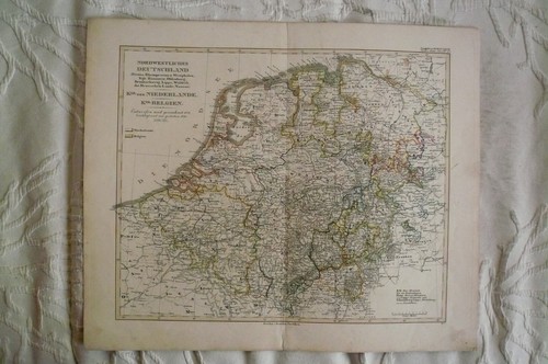 Alte landkarte deutschland nl - alte,