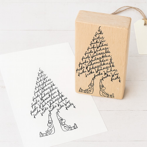 Motivstempel frohe weihnachten - frohe,