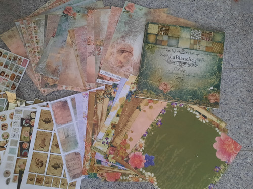 Großes konvolut designpapier - großes,
