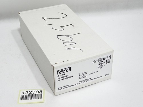 Wika drucksensor 12719243 - drucksensor,