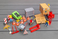 Playmobil Gabelstapler Lager Hubwagen Paletten Fracht Figuren - zum Erweitern 