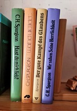 Spurgeon Bibliothek 4 Titel gebunden Zustand gut 4 Bände 1978 - 1987 Zustand gut