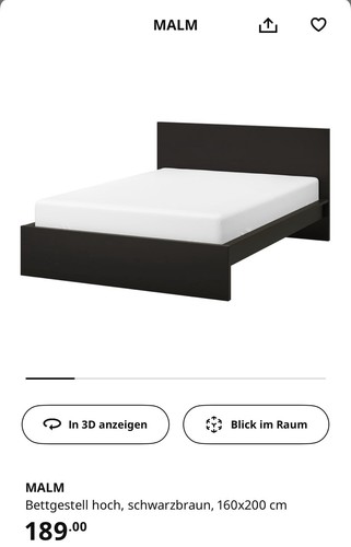 Ikea malm bett 160x200 - malm,