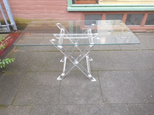Couchtisch 120 glasplatte - couchtisch, x