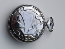 Mechanische Taschenuhr Herrenuhr Pocket Watch  LÄUFT 3-12