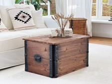Truhe couchtisch holz massiv - truhe,
