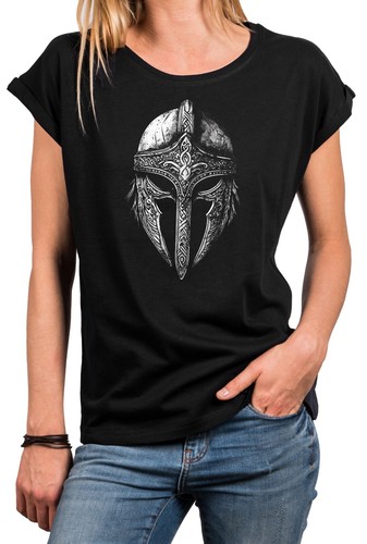 Damen shrit viking helm - t-shrit,