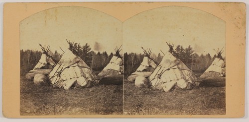 Indianerzelt indian camp - camp, foto