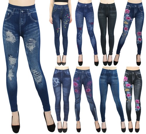 Damen jeggings high - jeggings,