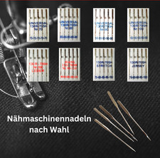 NÄHMASCHINENNADELN Jersey Stretch Jeans Leder  Universal 130/705H Flachkolben 