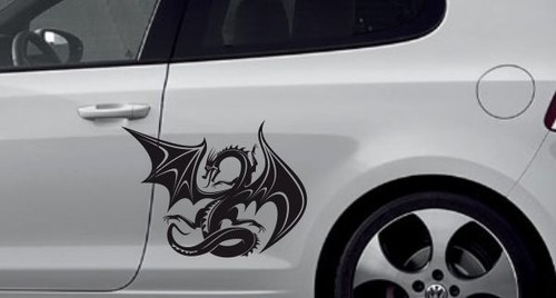 Seiten aufkleber auto car - ,