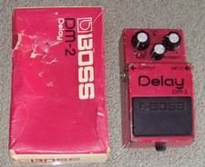 1982 BOSS DM-2 Delay Guitar