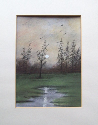 Original handgemalt quer das - handgemalt,